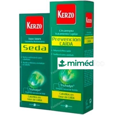 LOCION SEDA 150 ML CHAMPU ANTICAIDA 250 ML 250 ML KERZO
