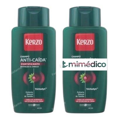 CHAMPU ANTICAIDA FORTIFICANTE 2X400 ML NA KERZO