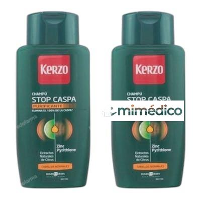 CHAMPU FRECUENCIA ANTI CASPA PURIFICANTE NORMAL PACK 2 PCS N KERZO