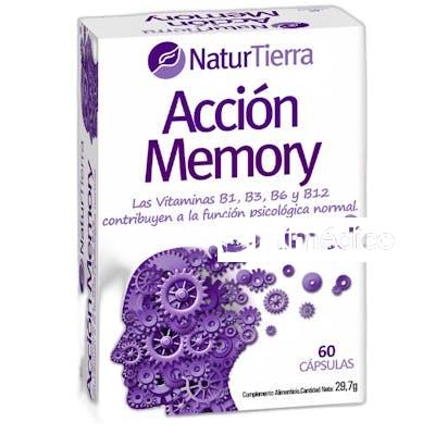 ACCION MEMORY 60 CAPSULAS NA NATURTIERRA