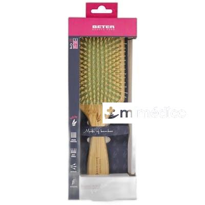 CEPILLO NEUMATICO PADDLE CON PUAS NYLON EN MADERA DE ROBLE 2 BETER