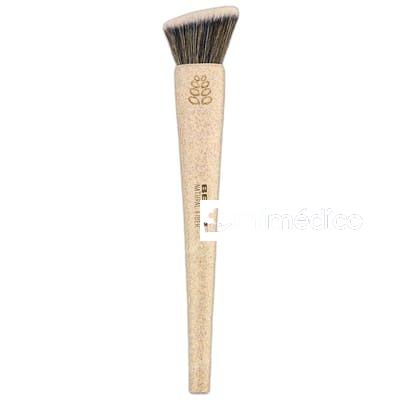FIBER BEIGE BROCHA MAQUILLAJE FLAT TOP KABUKI NA BETER
