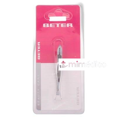 PINZA DE DEPILAR PUNTA RECTA CROMADA 72 CM NA BETER