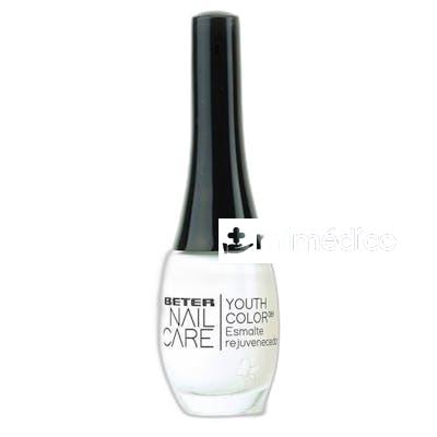 ESMALTE DE UNAS REJUVENECEDOR YOUTH COLOR 11 ML 061 WHITE FR BETER