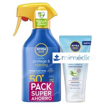 SUN PROTEGEHIDRATA SPF 50 2 PIEZAS NA NIVEA