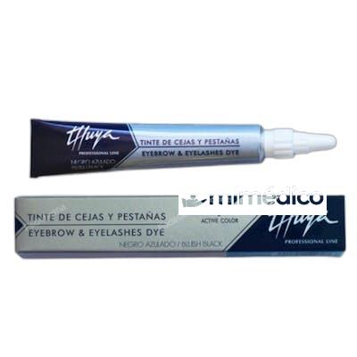 TINTE NEGRO AZULADO CEJAS Y PESTAÑAS THUYA