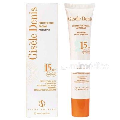 PROTECTOR FACIAL ANTIEDAD 40 ML SPF 15 GISELE DENIS