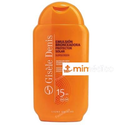EMULSION BRONCEADORA 200 ML SPF 15 GISELE DENIS
