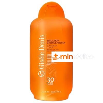 EMULSION BRONCEADORA 400 ML SPF 30 GISELE DENIS