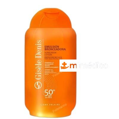EMULSION BRONCEADORA 200 ML SPF 50 GISELE DENIS
