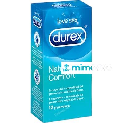 PRESERVATIVO NATURAL COMFORT 12 UDS NA DUREX