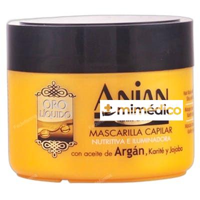 ORO LIQUIDO MASCARILLA CON ACEITE DE ARGAN 250 ML 250 ML ANIAN