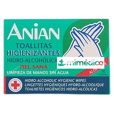 TOALLITAS HIGIENIZANTES MANOS NA ANIAN