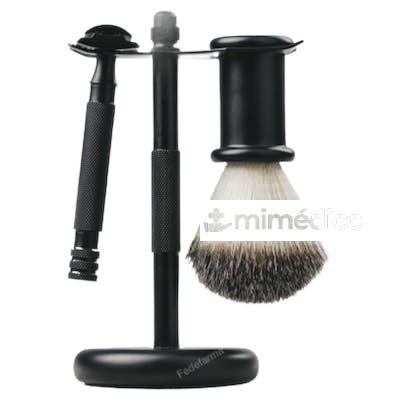 KIT MAQUINILLA DE AFEITADO NEGRO 7 PIEZAS NA BANBU