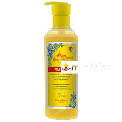 AGUA DE COLONIA CONCENTRADA GEL DE BANO 290 ML NA ALVAREZ GOMEZ