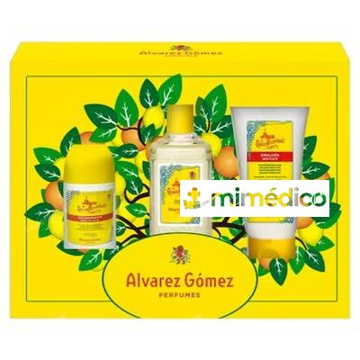 SET EAU DE COLOGNE CONCENTRADA 80 ML 2 PIEZAS NA ALVAREZ GOMEZ