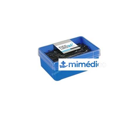 CLIPS NEGRO 60 MM 200 UDS NA EUROSTIL