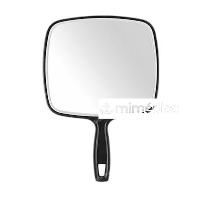 ESPEJO DE PELUQUERIA TV 225 X 320 MM NEGRO EUROSTIL
