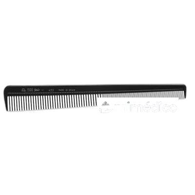 PROFESIONAL ESPECIAL PELUQUERO PEINE NEGRO 18 CM NA EUROSTIL