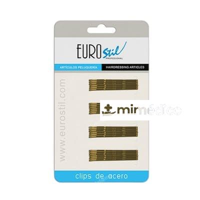 CLIPS ONDULADOS BRONCE 50 MM 24 UDS NA EUROSTIL