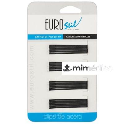 CLIPS NEGRO MATE 50 MM NA EUROSTIL
