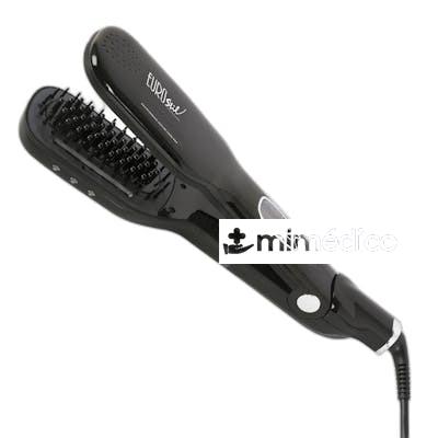 PLANCHA CEPILLO CON VAPOR 75W NEGRO EUROSTIL