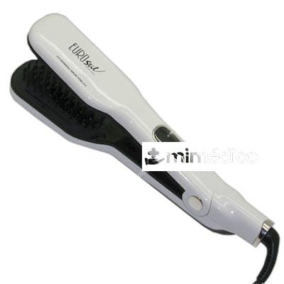 PLANCHA CEPILLO CON VAPOR 75W BLANCO EUROSTIL