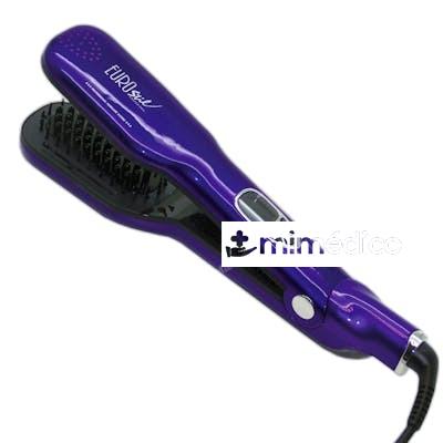 PLANCHA CEPILLO CON VAPOR 75W LILA EUROSTIL