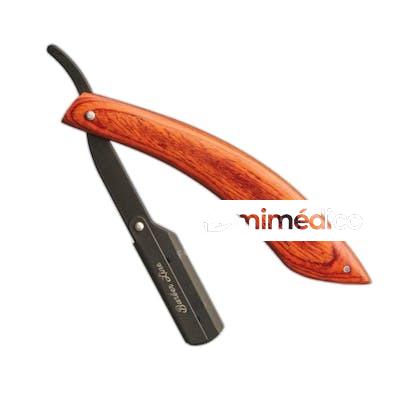 NAVAJA RASURADORA MANGO MADERA NA EUROSTIL