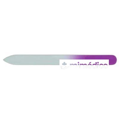 LIMA CRISTAL 2 CARAS 14 CM LILA POLLIE