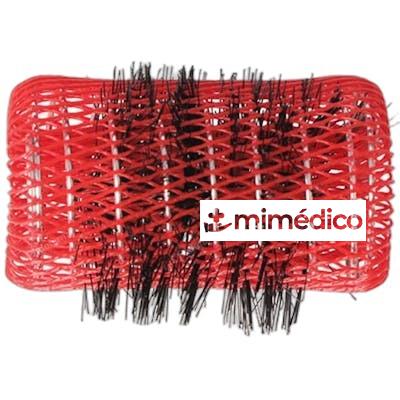 BOLSA RULOS MALLA ROJO 36MM 6 UNIDADES NA EUROSTIL