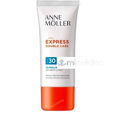 EXPRESS DOUBLE CARE FLUIDO PROTECTOR FACIAL 50 ML SPF 30 ANNE MOLLER