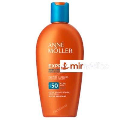 EXPRESS DOBLE BRONCEADO LECHE SPF 50 200 ML NA ANNE MOLLER