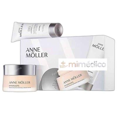 SET HIDRAGPS CREMA HIDRATANTE RENOVADORA SPF 15 50 ML MINI ANNE MOLLER