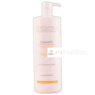 CHAMPU PLACENTA MULTIVITAMINAS 1000 ML 1 L VERDIMILL