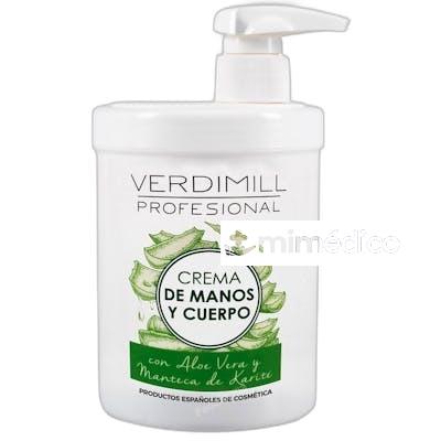 CREMA HIDRATANTE PROFESIONAL CON ALOE VERA 1000 ML NA VERDIMILL
