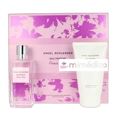 EAU FRAICHE PEONIA ROSA SET 2 PIEZAS 100 ML NA ANGEL SCHLESSER