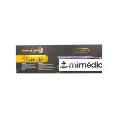 ROMEO JULIETTE OLYMPE PLANCHA PROFESIONAL TITANIUM DORADO ALBI PRO
