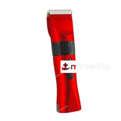MAQUINA CORTAR PELO ROJO 2 BATERIAS NA ALBI