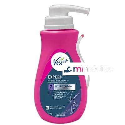 EXPERT CREMA DEPILATORIA PARA PIERNAS Y CUERPO 400 ML VEET