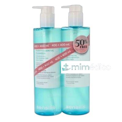 GEL LIMPIADOR PURIFY ESSENTIAL DUPLO 400 ML NA SENSILIS