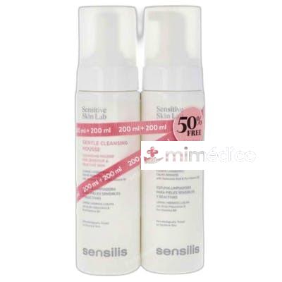 ESPUMA LIMPIADORA GENTLE CLEANSING 2 PIEZAS NA SENSILIS