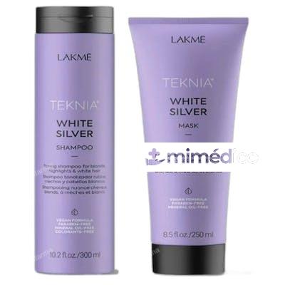 WHITE SILVER SET 2 PIEZAS NA TEKNIA