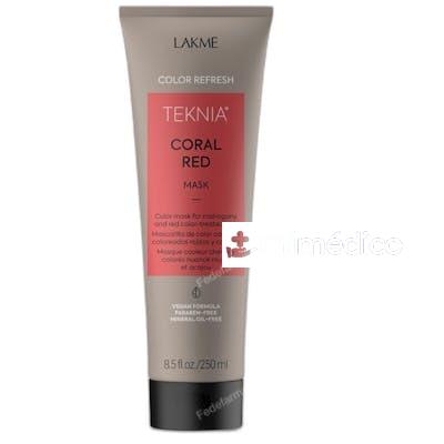 COLOR REFRESH CORAL RED MASCARILLA 250 ML NA TEKNIA