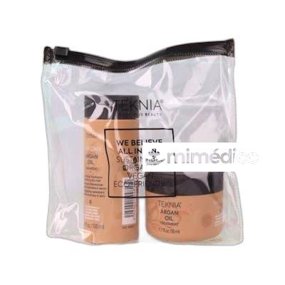 ARGAN OIL TRAVEL PACK 2 PIEZAS NA TEKNIA