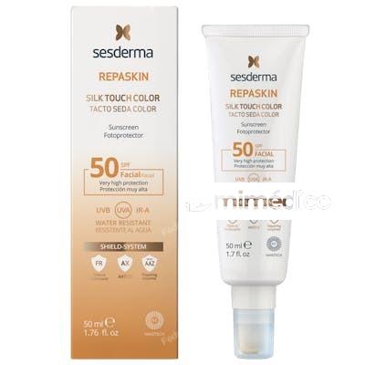 REPASKIN FOTOPROTECTOR TACTO SEDA COLOR SPF 50 50 ML NA SESDERMA