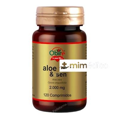 ALOE VERA 2000 MG CON SEN 120 COMP OBIRE