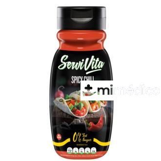 SALSA ZERO 320 ML SALSA PICANTE SERVIVITA SERVIVITA
