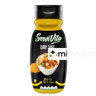 SALSA ZERO 320 ML CURRY SERVIVITA SERVIVITA