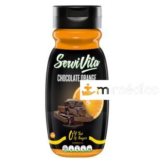 SALSA ZERO 320 ML NARANJA CHOCOLATE SERVIVITA SERVIVITA